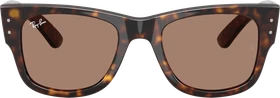 Ray-Ban RB0840S Mega Wayfarer Summer Capsule polished havana/light violet
