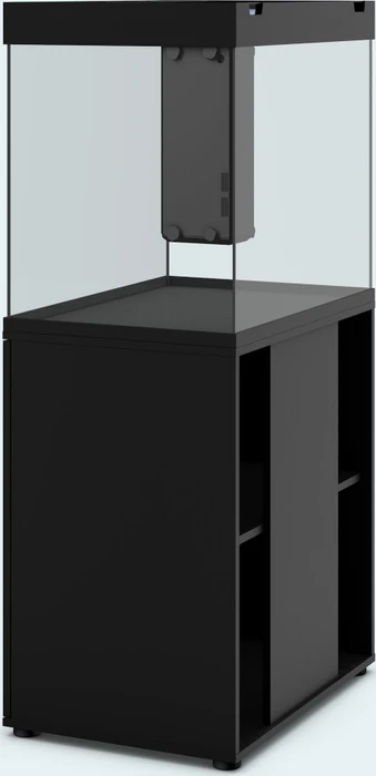Juwel Lido 200 LED Aquarium-Set mit Unterschrank, schwarz/schwarz, 200l