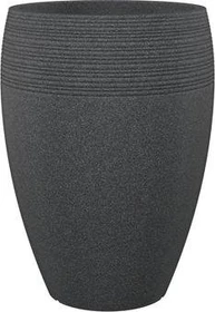 Scheurich Lineo High 47cm schwarz-granit