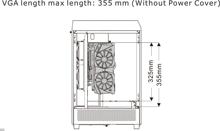 Thermaltake The Tower 500 Snow Edition, weiß, Glasfenster