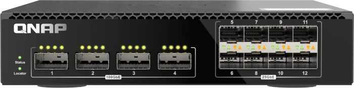 QNAP QSW-M7300 Rackmount 25G Managed Switch, 8x SFP28, 4x QSFP28
