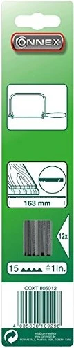 Connex Sägeblatt 15TPI, 162mm, 12 Stück