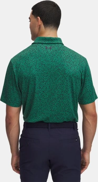 Under Armour Playoff 3.0 Poloshirt kurzarm team kelly green/midnight navy (Herren)