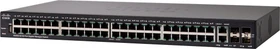 Cisco SG350 Rackmount Gigabit Managed Switch, 48x RJ-45, 2x SFP, 2x RJ-45/SFP (SG350-52-K9)