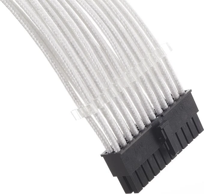 Phanteks Verlängerungskabel Kit für Netzteile, weiß, 500mm