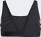 adidas 3-Sreifen V-Back Bikini-Set schwarz/weiß (Junior) Vorschaubild