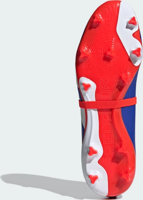 adidas Predator League Fold-Over Tongue FG lucid blue/cloud white/solar red