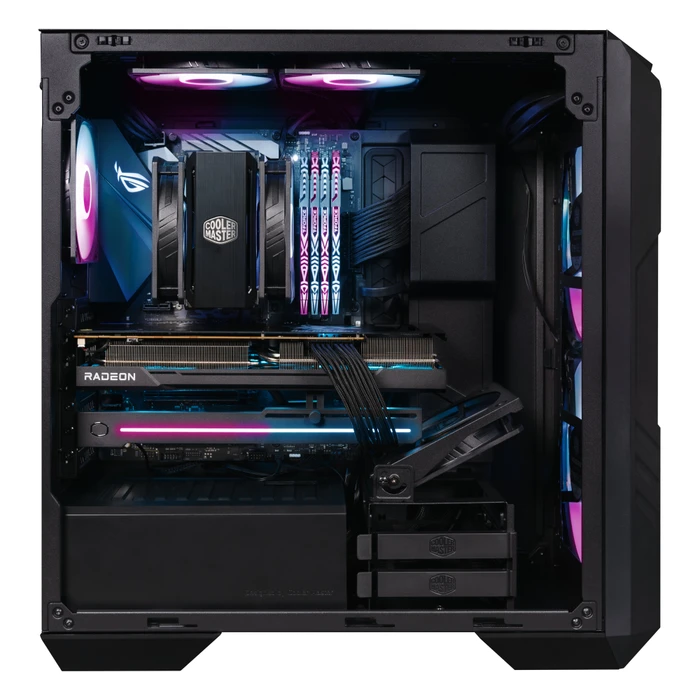 Cooler Master HAF 500, schwarz, Glasfenster