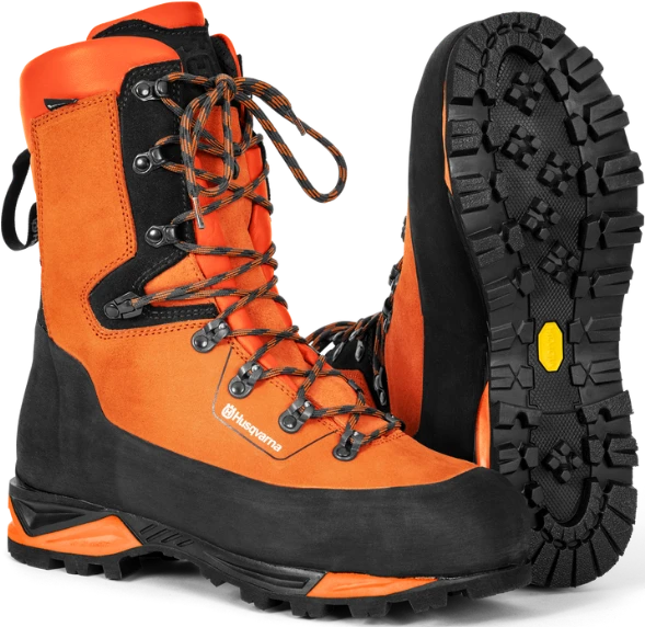 Husqvarna Functional 24 Leder Schnittschutzstiefel