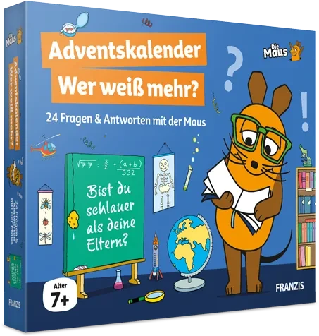 Franzis Adventskalender Die Maus - Wer weiß mehr?