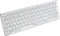 Rapoo E9700M Multi-mode Wireless Ultra-slim Keyboard, weiß, USB/Bluetooth, DE Vorschaubild