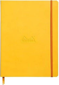 Rhodia Rhodiarama Notizbuch, 190x250mm, punktiert, Softcover, daffodil, 80 Blatt