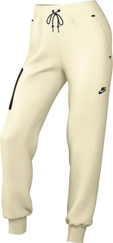 Nike Sportswear Tech Fleece Trainingshose lang pale ivory/black (Damen)