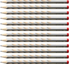 STABILO EASYcolors Buntstift silber, Rechtshänder, 12er-Pack