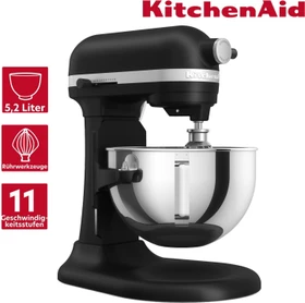 KitchenAid 5KSM55SXXEBM matt schwarz