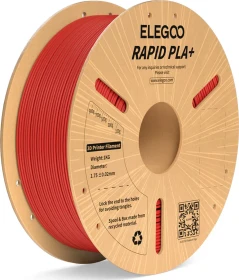 Elegoo Rapid PLA+, rot, Spule, 1.75mm, 1.00kg