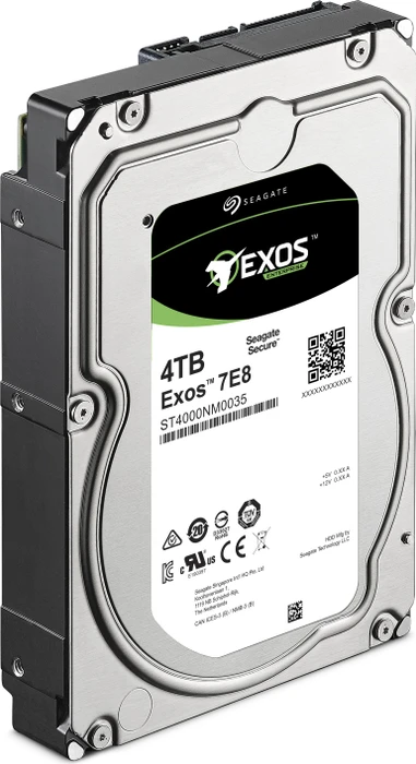 Seagate Exos E 7E8 4TB, 24/7, 4Kn / 3.5" / SATA 6Gb/s
