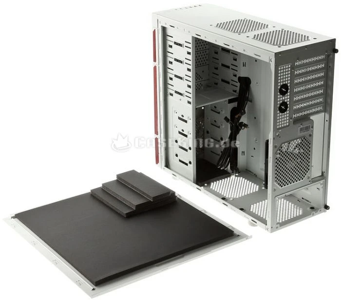 BitFenix Outlaw USB 3.0 weiß, schallgedämmt