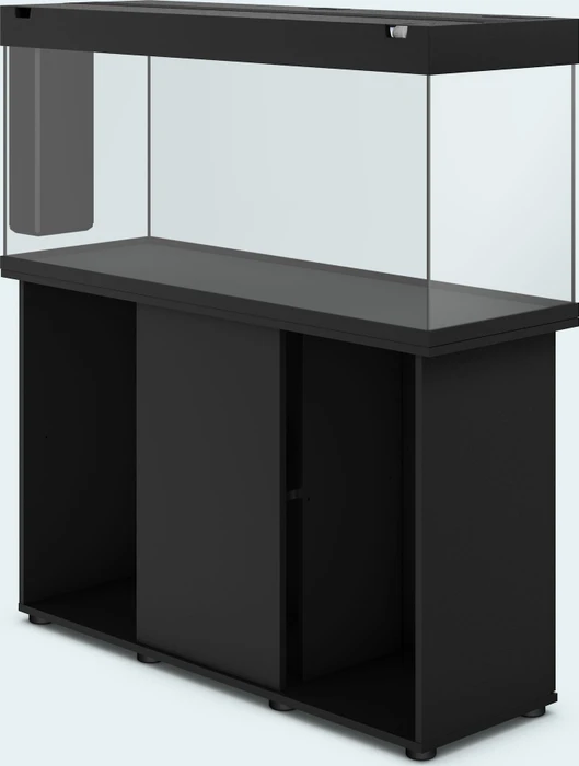 Juwel Rio 240 LED Aquarium-Set mit Unterschrank, schwarz/schwarz, 240l
