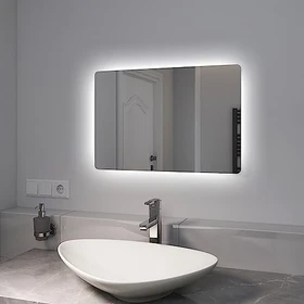 Emke LM09 LED-Badspiegel nicht dimmbar 40x60x3.6cm