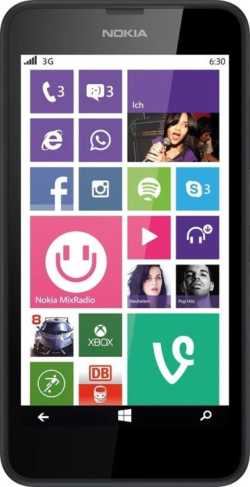 Nokia Lumia 630 schwarz