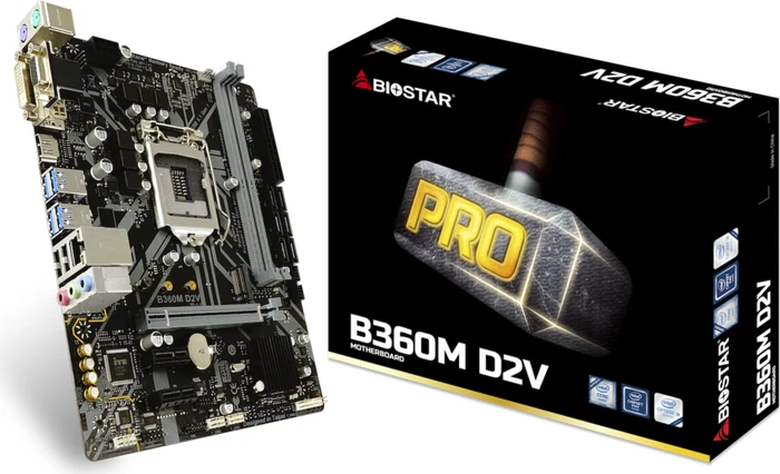 Biostar B360M D2V (Intel 1151 v2)
