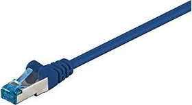 goobay Patchkabel, Cat6a, S/FTP, RJ-45/RJ-45, 3m, blau