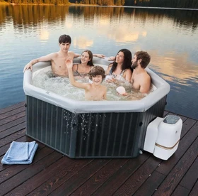 MSpa Tuscany Whirlpool achteckig 193x193x73cm