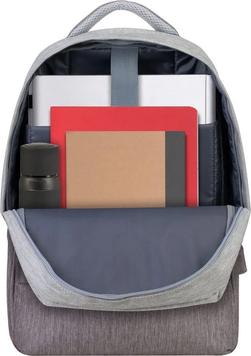 RivaCase 7562 Prater anti-theft Laptop Rucksack 15.6", grau/mocha