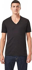 G-Star Basic V-Neck 2er-Pack T-Shirt kurzarm schwarz (Herren)
