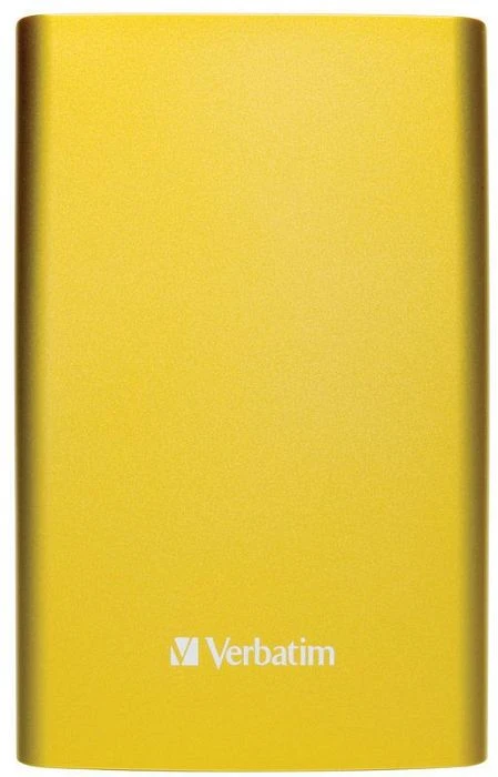 Verbatim Portable Colour Edition, gelb, 1TB, USB 3.0 Micro-B