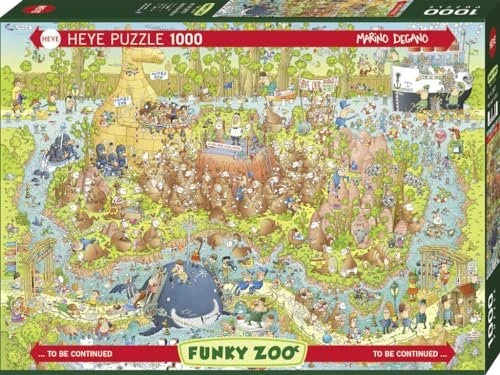 Heye Puzzle Funky Zoo Australian Habitat