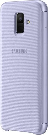 Samsung Flip Wallet für Galaxy A6 (2018) violett