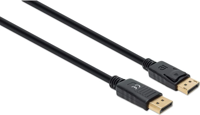 Manhattan DisplayPort 1.4 Kabel 8K 60Hz schwarz, 1m