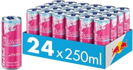 Red Bull The Summer Edition White Peach Sugarfree 24x 250ml