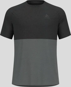 Odlo Ride 365 Trikot kurzarm black melange/grey melange (Herren)
