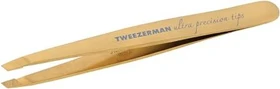 Tweezerman Slant Pinzette Ultra Precision gold