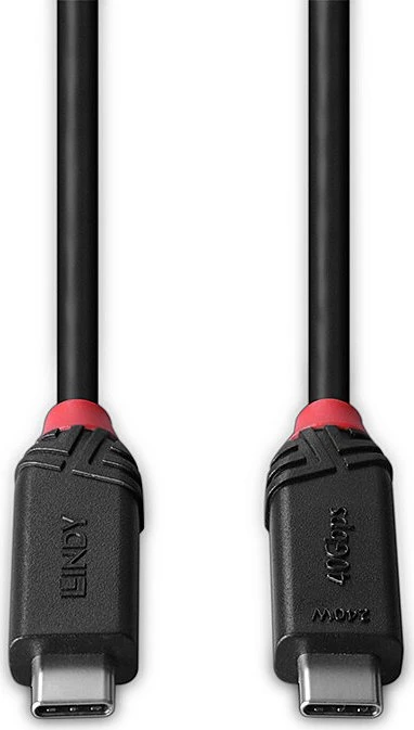 Lindy Black Line, 240W, schwarz, 2m (verschiedene Markenbezeichnungen)