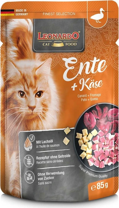 Leonardo Finest Selection, mit Ente & Käse, 1.36kg (16x 85g)