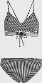 O'Neill Essentials Baay Maoi Bikini-Set black simple stripe (Damen)