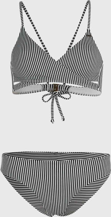 O'Neill Essentials Baay Maoi Bikini-Set black simple stripe (Damen)