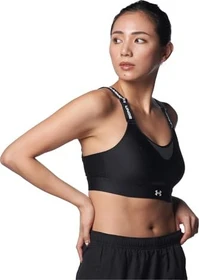 Under Armour Infinity High Sport-BH schwarz/weiß (Damen)