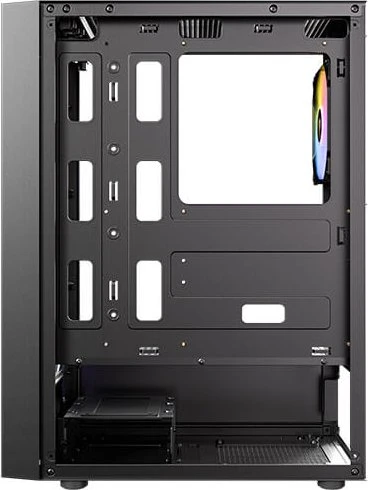 Antec AX27 RGB Elite, schwarz, Glasfenster