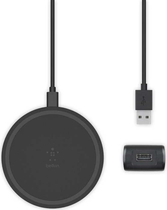 Belkin BoostUp Wireless Charging Pad 10W inkl. Ladegerät schwarz