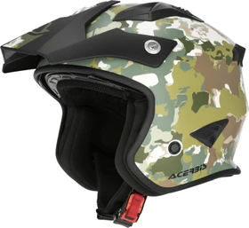 Acerbis Aria Sport Camo matt weiß/grün/braun
