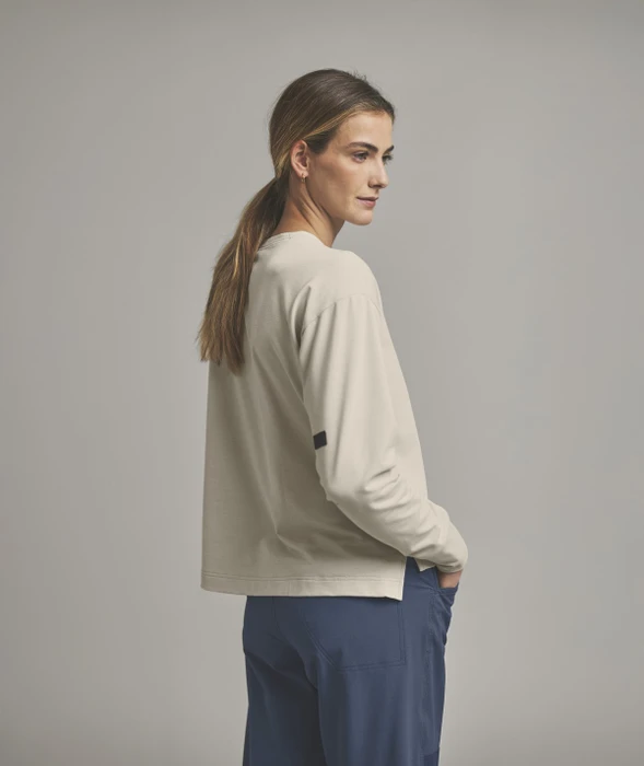 Ortovox Affinity Crew Neck Pullover white tea (Damen)