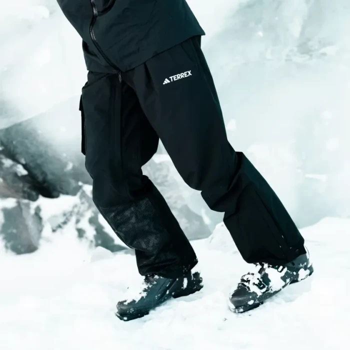 adidas Terrex Techrock 3L Post Consumer Nylon Skihose lang schwarz (Herren)