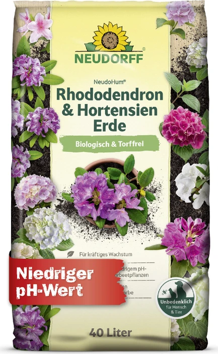 Neudorff NeudoHum Rhododendron- & HortensienErde, 40l
