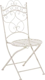 CLP Indra Gartenmöbel-Set antik-creme,   3-tlg.