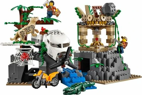 LEGO City Dschungelforscher - Dschungel-Forschungsstation